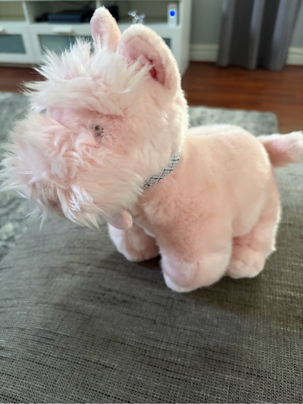 Gund Sinclair Pink Dog Plush Terrier 12”